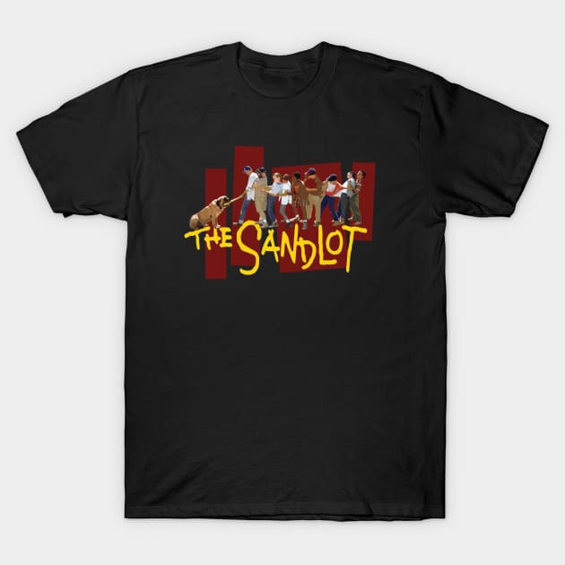 sandlot the gang T-Shirt by nikalassjanovic